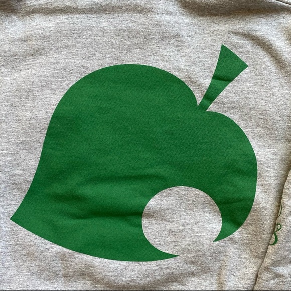 ❤️HP❤️Animal Crossing Leaf Hoodie - Picture 4 of 6